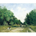 Репродукции на картини: Парк Кордие в Трувил (1885) – Йожен Буден